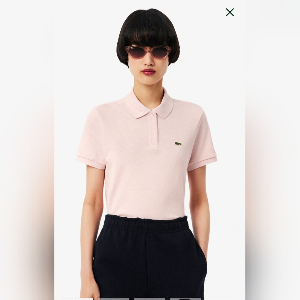Lacoste Women's Regular Fit Supple Petit Pique Polo (Size 34)